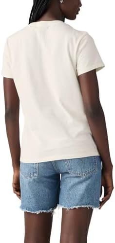 Levis Womens Perfect Crewneck Tee Shirt  Also Available in Plus 