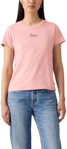Levis Womens Perfect Crewneck Tee Shirt  Also Available in Plus 