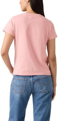 Levis Womens Perfect Crewneck Tee Shirt  Also Available in Plus 