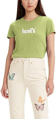 Levis Womens Perfect Crewneck Tee Shirt  Also Available in Plus 