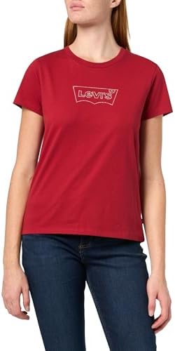 Levis Womens Perfect Crewneck Tee Shirt  Also Available in Plus 