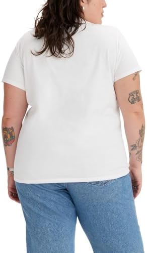 Levis Womens Perfect Crewneck Tee Shirt  Also Available in Plus 