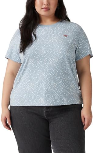Levis Womens Perfect Crewneck Tee Shirt  Also Available in Plus 
