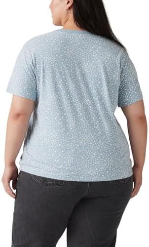 Levis Womens Perfect Crewneck Tee Shirt  Also Available in Plus 