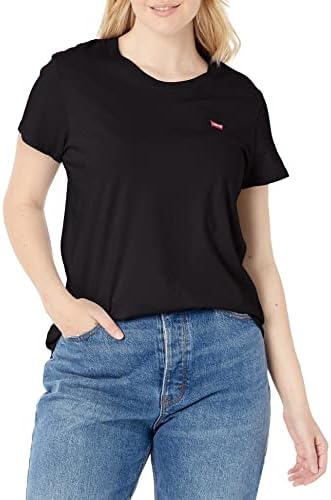Levis Womens Perfect Crewneck Tee Shirt  Also Available in Plus 