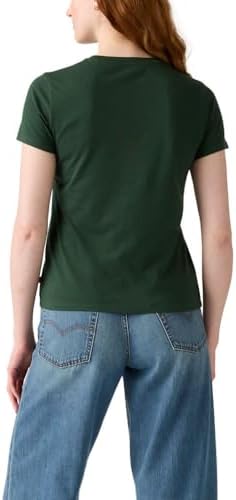 Levis Womens Perfect Crewneck Tee Shirt  Also Available in Plus 
