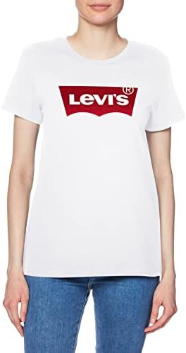 Levis Womens Perfect Crewneck Tee Shirt  Also Available in Plus 
