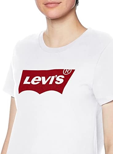 Levis Womens Perfect Crewneck Tee Shirt  Also Available in Plus 