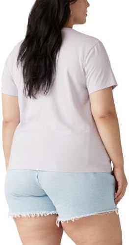 Levis Womens Perfect Crewneck Tee Shirt  Also Available in Plus 