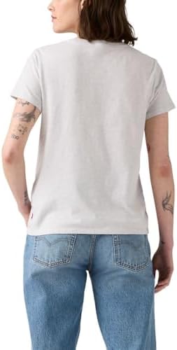 Levis Womens Perfect Crewneck Tee Shirt  Also Available in Plus 
