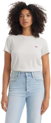 Levis Womens Perfect Crewneck Tee Shirt  Also Available in Plus 