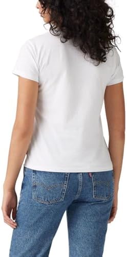 Levis Womens Perfect Crewneck Tee Shirt  Also Available in Plus 