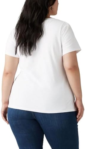 Levis Womens Perfect Crewneck Tee Shirt  Also Available in Plus 