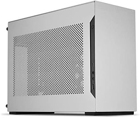 Lian Li A3 26 3L Micro Form Factor Chassis   Wood Front & Side Tempered Glass Panel   Supports 360mm AIO Modularity Design for M ATX  ITX Motherboard DAN Cases Collaboration   White  A3W WDG 