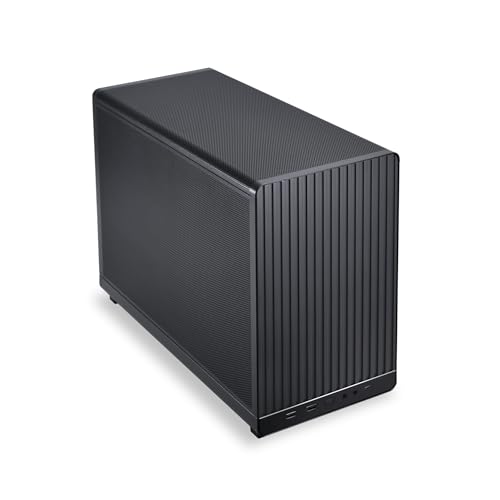 Lian Li A3 mATX 26 3L Micro Form Factor Chassis Flexible Power Supply Installation No Fans Included Supports 360mm AIO Modularity Design For M ATX and ITX Motherboard DAN Collaboration Black   A3X US