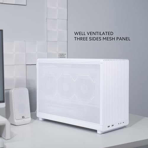 Lian Li A3 mATX 26 3L Micro Form Factor Chassis Flexible Power Supply Installation No Fans Included Supports 360mm AIO Modularity Design For M ATX and ITX Motherboard DAN Collaboration Black   A3X US