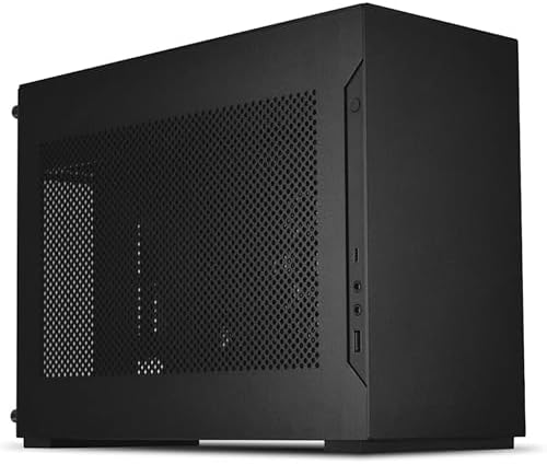 Lian Li A3 mATX WD 26 3L Micro Form Factor Chassis No Fans Included Supports 360mm AIO Modularity Design for M ATX  ITX Motherboard DAN Cases Collaboration Wood Front Panel Black  A3X WD