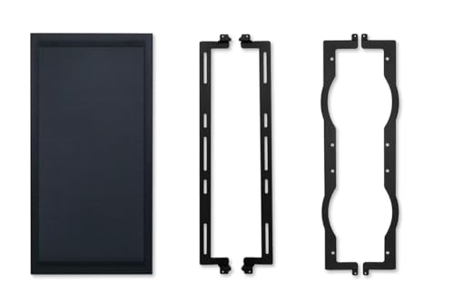 Lian Li Front Mesh Kit for O11D EVO RGB Aluminum fine mesh Panel Upgrades Airflow Adjustable Front Fan mounting Brackets Supports up to 3X 120mm or 2X 140mm or 2X 160mm White  O11DERGB 4W 