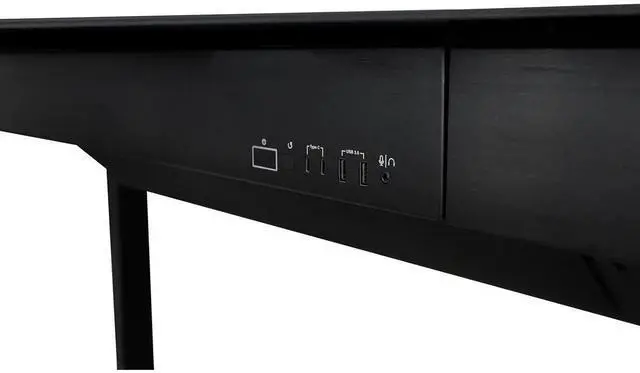 Lian Li Motorized Standing Desk DK 07X Dual E ATX Support Wireless Charging & USB Ports for Ultimate Workflow Versatile Motorized Desk Cable Management DK07X