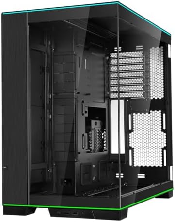 Lian Li O11D EVO RGB E ATX Gaming Dual Chamber case   ARGB Lighting Strips   Up to 420mm Radiator   Cable Management   Front and Side Tempered Glass Panels   Reversible Chassis  O11DERGBX US 