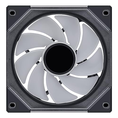 Lian Li UNI Fan SL-Infinity - Paquete de 140 unidades, diseño de cadena de ventilador ARGB, espejo infinito, efectos de iluminación personalizables, sin controlador, blanco (UF-SLIN140-1W)