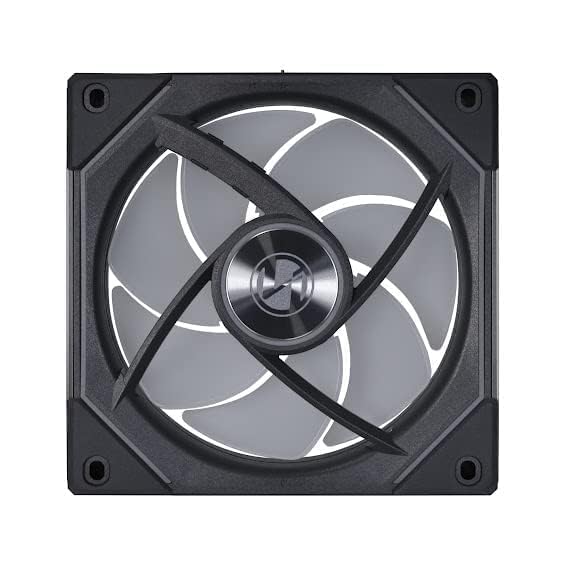 Lian Li UNI Fan SL-Infinity - Paquete de 140 unidades, diseño de cadena de ventilador ARGB, espejo infinito, efectos de iluminación personalizables, sin controlador, blanco (UF-SLIN140-1W)