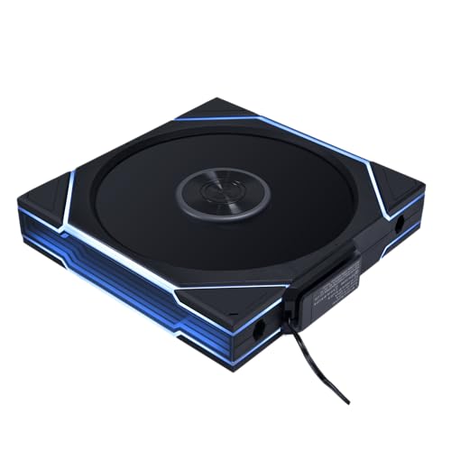 Lian Li UNI Fan TL Wireless 120 Triple Pack  Reverse Blade  2 4 GHz Wireless Signal ARGB Fan Infinity Mirror Daisy Chain Design Customizable Lighting Controller Included & Required   Black 12RTL1W3B 