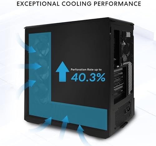 Lian Li Vector V100 MINI Micro Form Factor Compact PC Case  Panoramic Tempered Glass  Support Backet Connect Micro ATX  415mm GPUs  360mm Radiator  9 x 120mm Fans  Dust Filiter  RGB   Black  V100MIX 