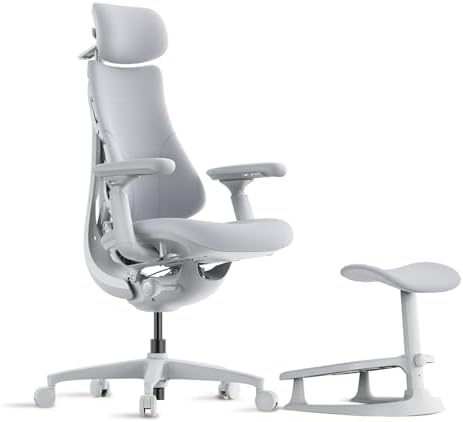 LiberNovo Dynamic Ergonomic Office Chair   Comfy Adjustable Desk Chair with Adaptive Lumbar Support  160  Recline & Built in Spine Stretch for Back Comfort  Home Office Long Hours Use  Black 48cm