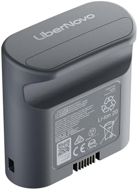 LiberNovo Rechargeable Battery for Lumbar Support Adjustment and Spinal Stretching  Tailored for the Ergonomic Chair  2200mAh  12V  Fast & Convenient Charging with USB Type C  Black