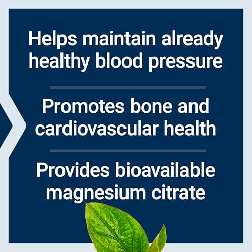 Life Extension Magnesium Citrate 100 mg Vegetarian Capsules  Blue  100 Count