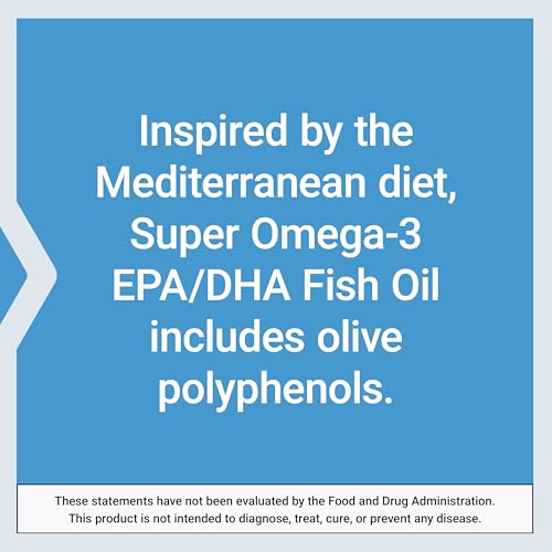 Life Extension Super Omega 3 EPA/DHA Fish Oil  Sesame Lignans & Olive Extract   Heart Health  Brain Health  Inflammation Health Support  Gluten Free  Easy to Swallow  Non GMO  240 Softgels