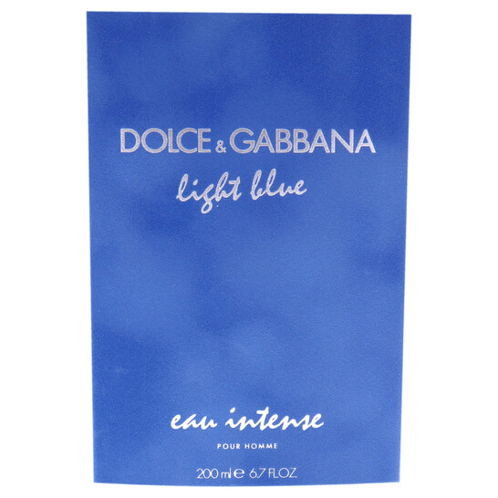 Light Blue Eau Intense / EDP Spray 6 7 oz  200 ml   m