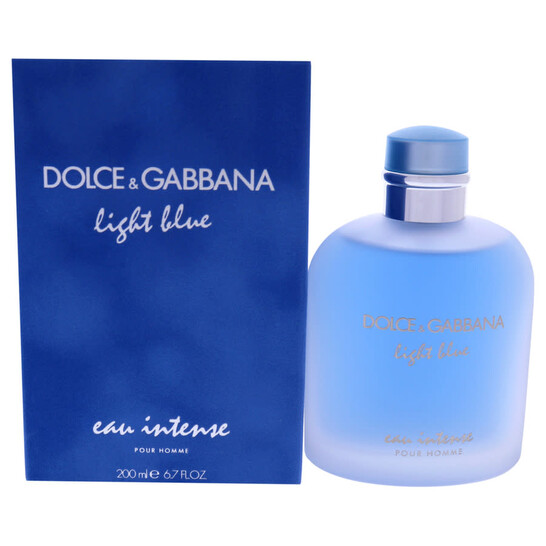 Light Blue Eau Intense / EDP Spray 6 7 oz  200 ml   m 