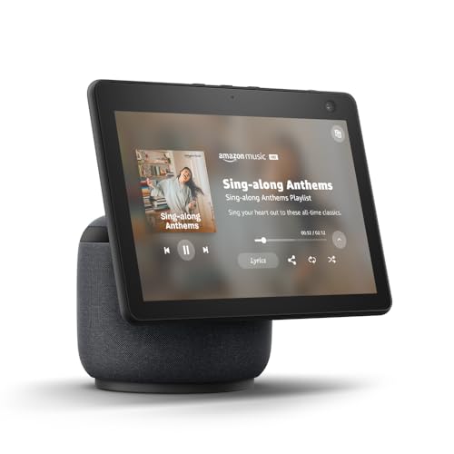 Like New Amazon Echo Show 10  HD smart display with premium sound  motion and Alexa  Charcoal