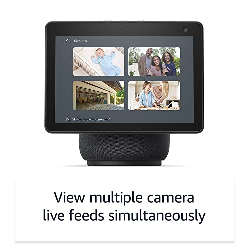 Like New Amazon Echo Show 10  HD smart display with premium sound  motion and Alexa  Charcoal