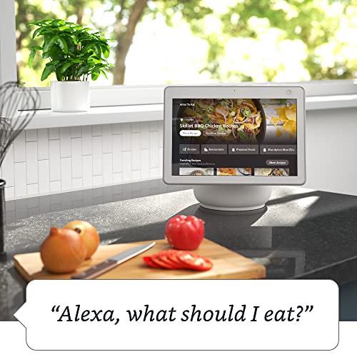 Like New Amazon Echo Show 10  HD smart display with premium sound  motion and Alexa  Charcoal