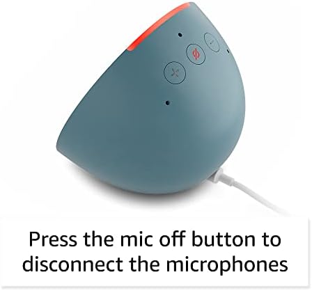 Like New Amazon Echo Pop  newest model   Our smallest Alexa speaker  Fits in any room  Charcoal