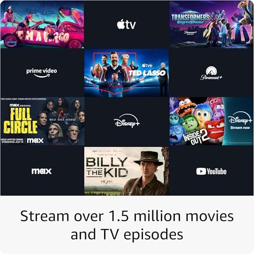 Like New Amazon Fire TV Stick 4K Max streaming device  newest model  supports Wi Fi 6E  free & live TV without cable or satellite