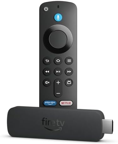 Like New Amazon Fire TV Stick 4K  newest model  with AI powered Fire TV Search  Wi Fi 6  stream over 1 8 million movies and shows  free & live TV  find shows faster with Alexa 