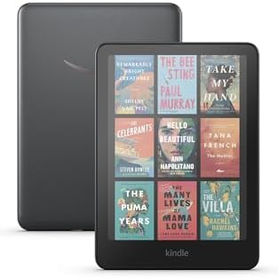 Like New Amazon Kindle Colorsoft Signature Edition 32GB  newest model    With color display  auto adjusting front light  wireless charging  and long battery life   Metallic Black