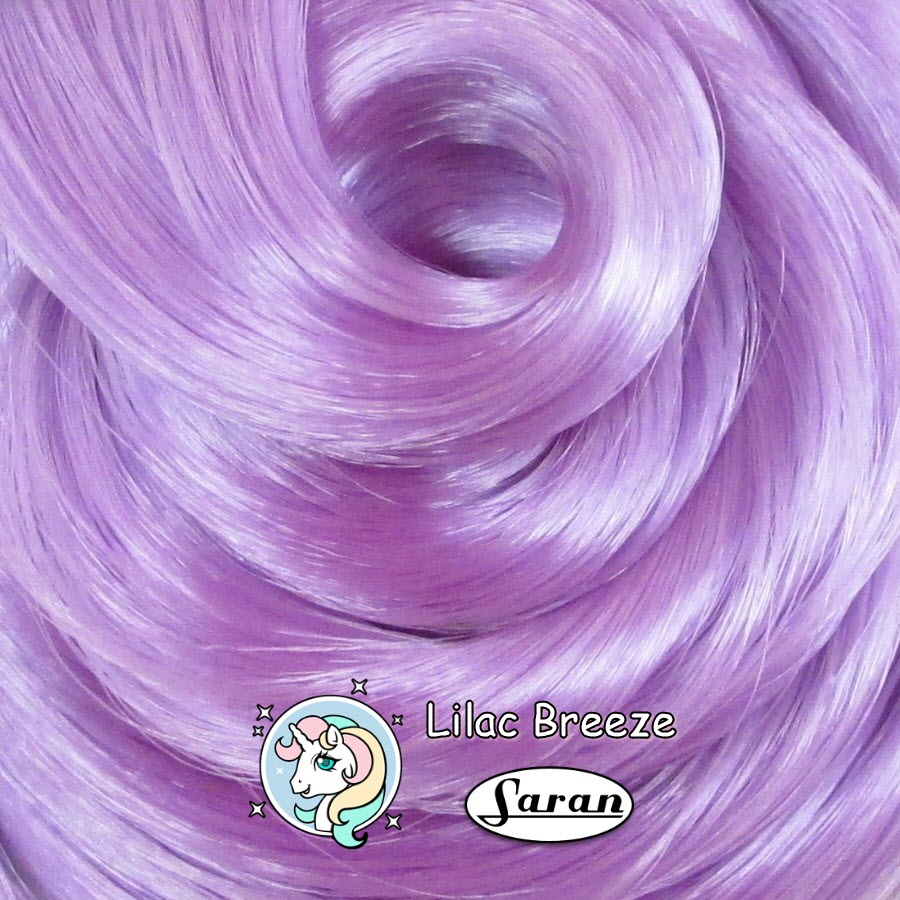 Lilac Breeze Saran Doll Hair (1 oz)