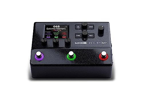 Line 6 HX Stomp - Procesador multiefectos, color negro