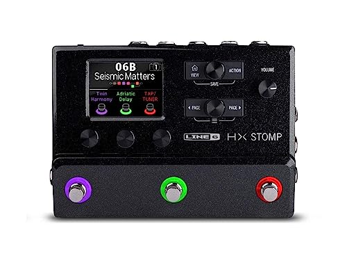 Line 6 HX Stomp - Procesador multiefectos, color negro
