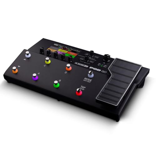 Line 6 POD Go - Pedal multiefectos para guitarra, color negro