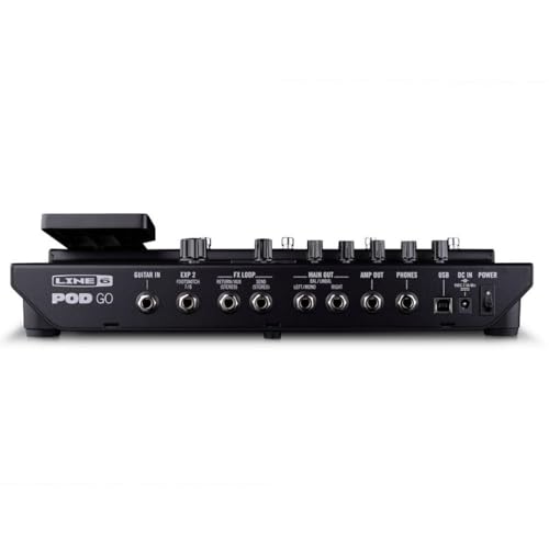 Line 6 POD Go - Pedal multiefectos para guitarra, color negro