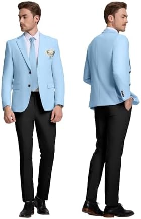 Linen Mens Suit Jacket Retro Blazer Casual Slim Fit Blazers Tux Jackets Wedding Prom Suit Separates Linen Sport Coat for Men