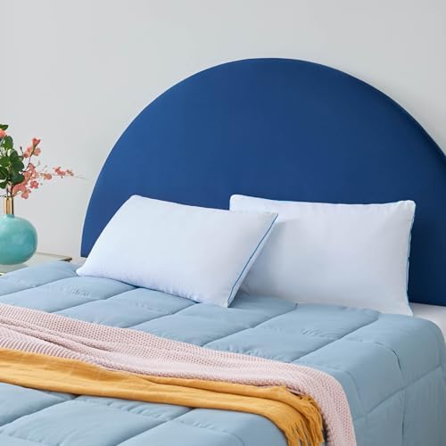 Linenspa Two Pack Shredded Gel Memory Foam Pillow  King Size   Cooling Bed Pillow   Soft and Supportive   Side  Stomach  and Back Sleepers   Pack of 2   CertiPur Certified