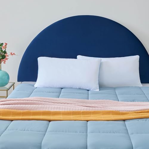 Linenspa Two Pack Shredded Gel Memory Foam Pillow  King Size   Cooling Bed Pillow   Soft and Supportive   Side  Stomach  and Back Sleepers   Pack of 2   CertiPur Certified