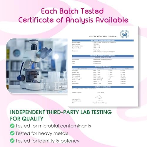 Liposomal Inositol with Berberine  Chasteberry & Ashwagandha   Supports Women s Wellness  Hormone Balance & Metabolism   150 Capsules